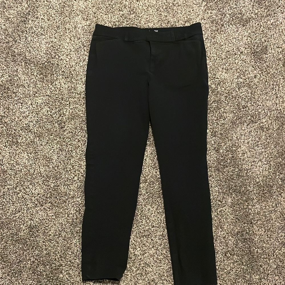 Old Navy Pixie High Waisted Dress Pant - BLACK